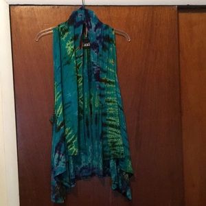 Jayli Flowt Vest, viscose one size fits all